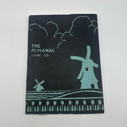 The Almanac June 1930 Franklin High School Yearbook Portland Historical Records