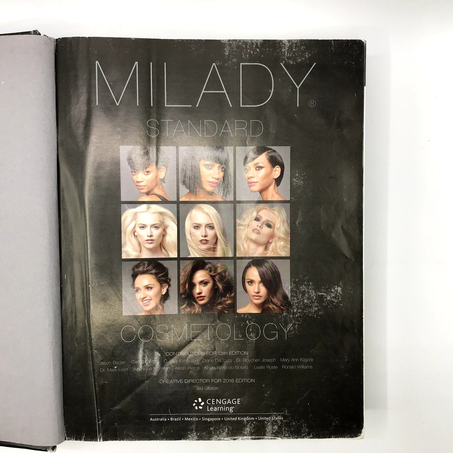 Milady Standard Cosmetology Hardcover Textbook by Cengage Learning 13th Edition