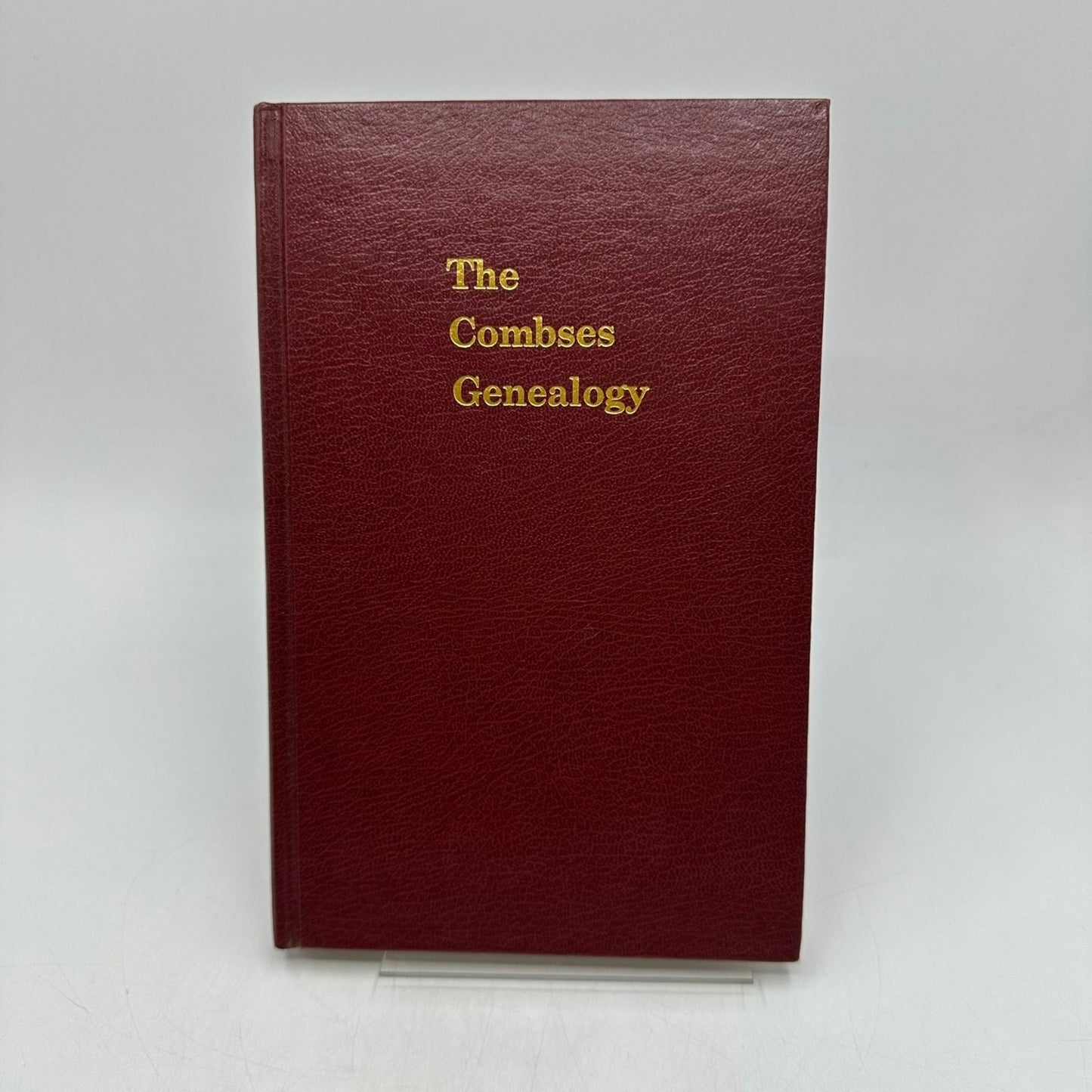Combs Genealogy Josiah H. Combs 1979 Second Printing Family History Hardcover