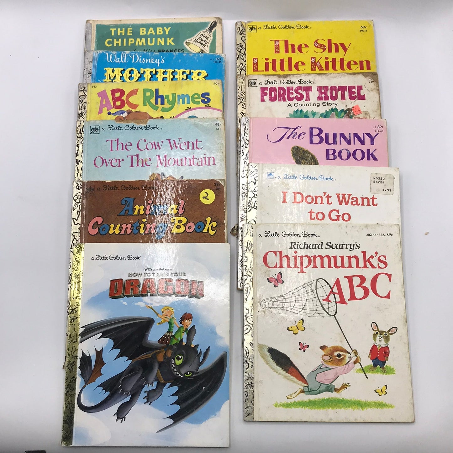 Little Golden Books Lot of 42 Animals Pets Childrens Literature Bedtime Stories