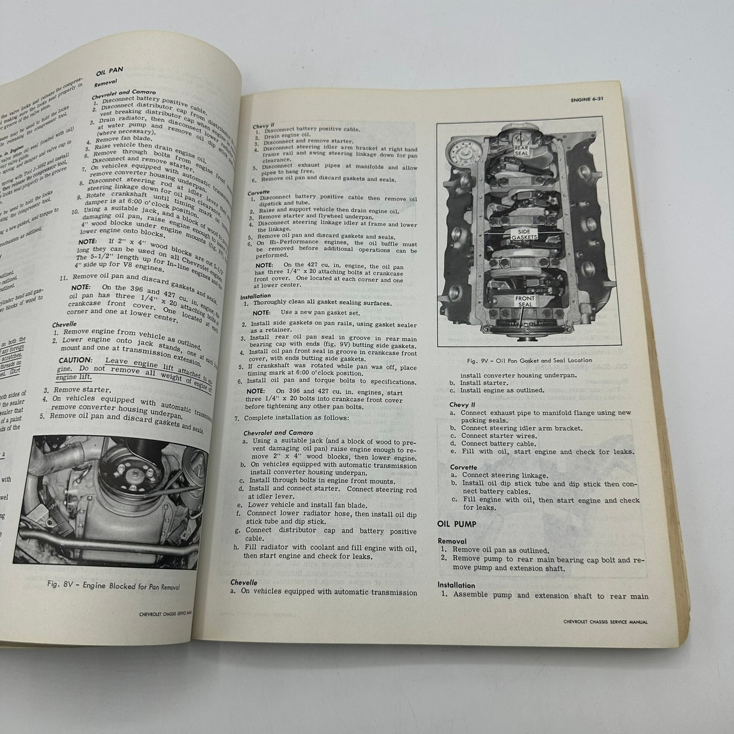1967 Chassis Service Manual Chevrolet Chevelle Camaro Chevy II Corvette #ST13067