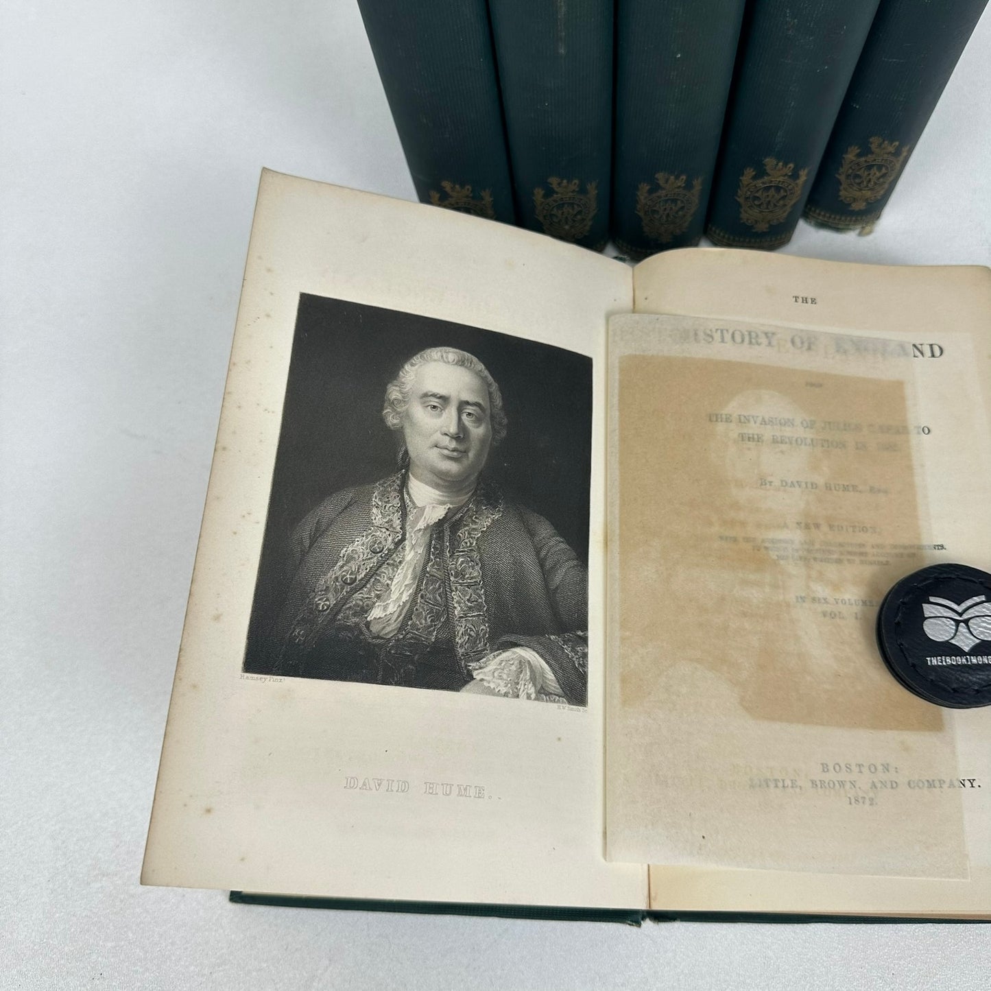 Humes History of England 6 Vol Set Historical Philosophy Academic Reference 1872