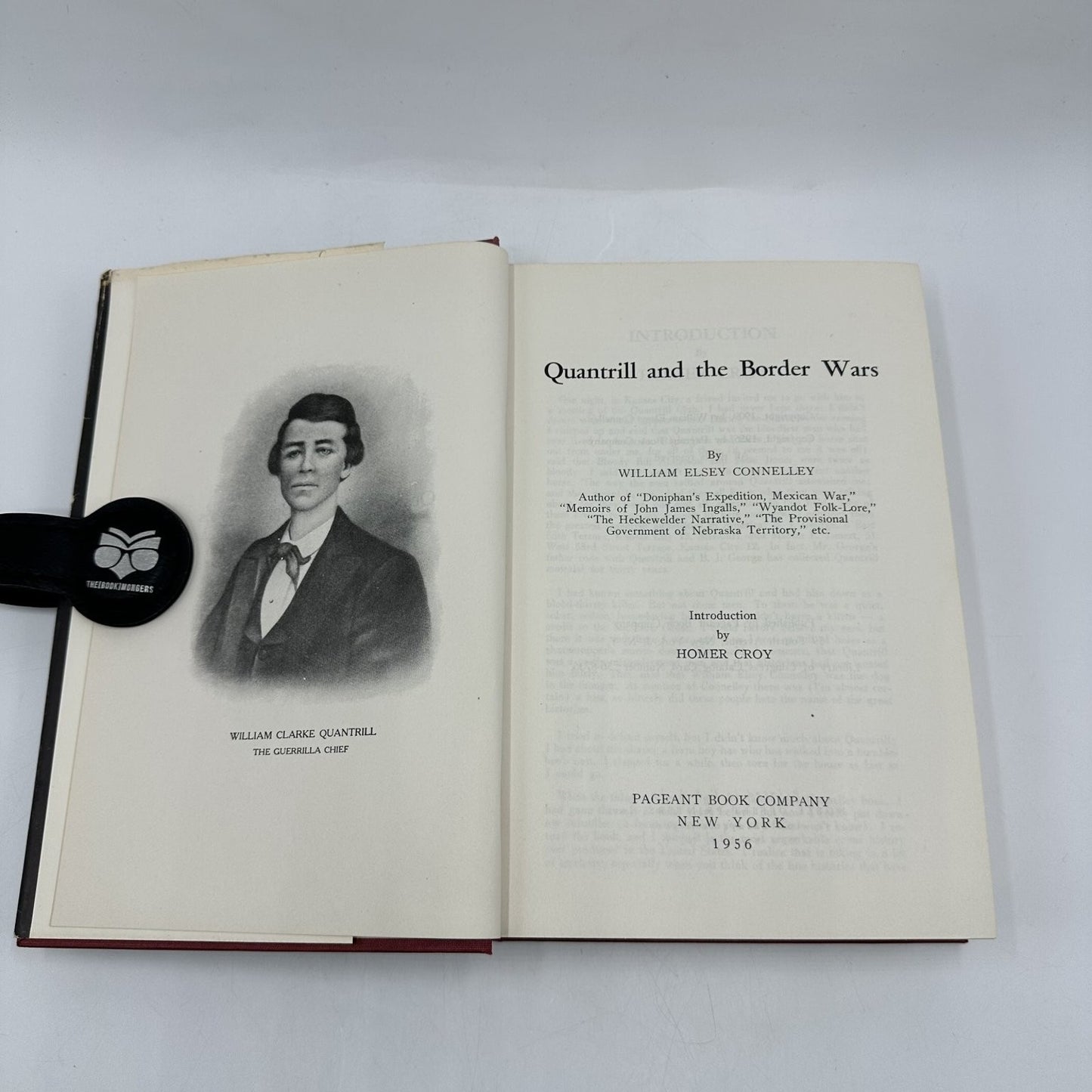 Quantrill and The Border Wars Connelley 1956 American Civil War Pageant Book