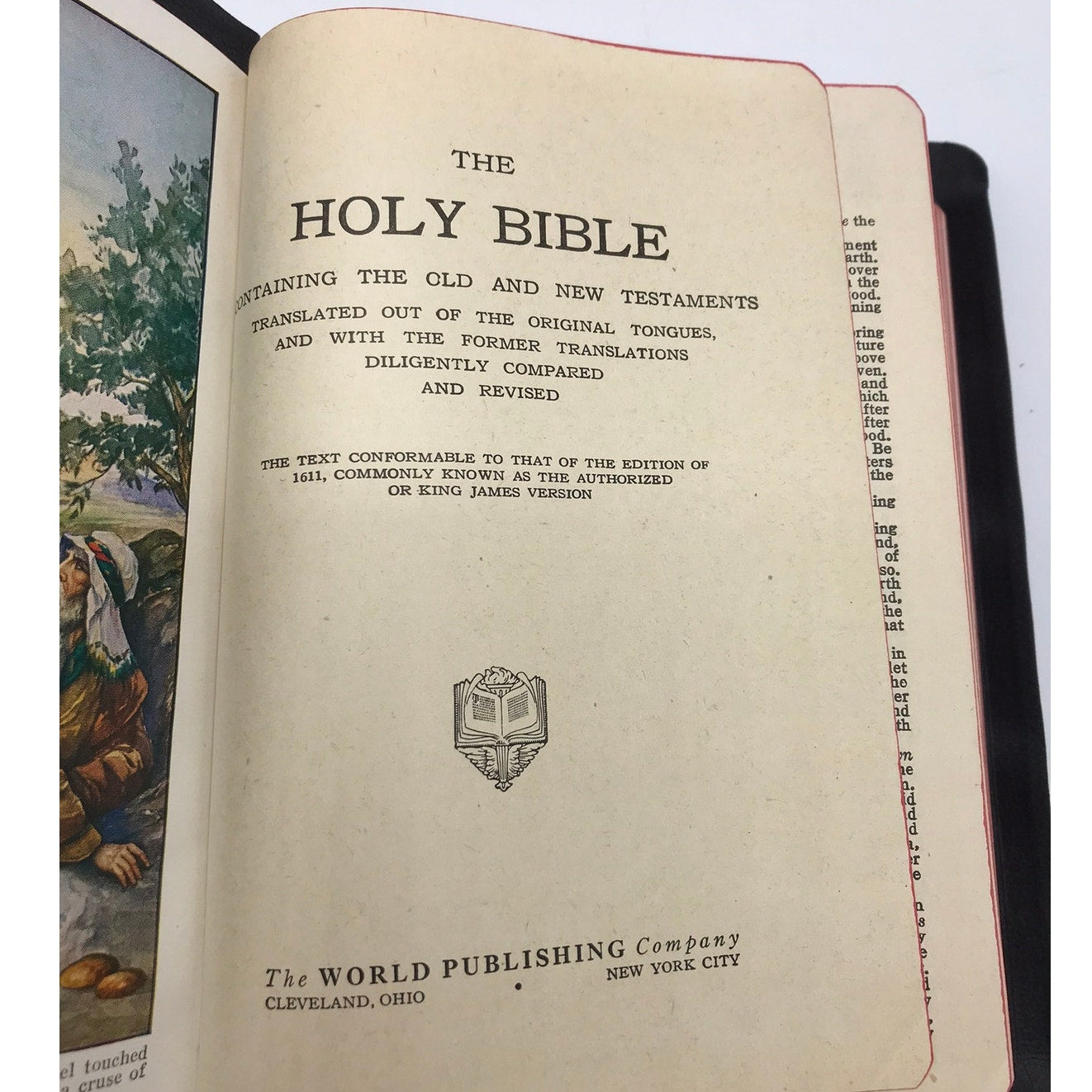 The Holy Bible Concordance The Old and New Testament Christian Religion Theology