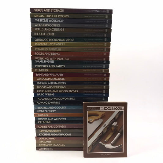 Home Repair & Improvement Complete 36 Volume Set Time-Life Hardcover Books 1981