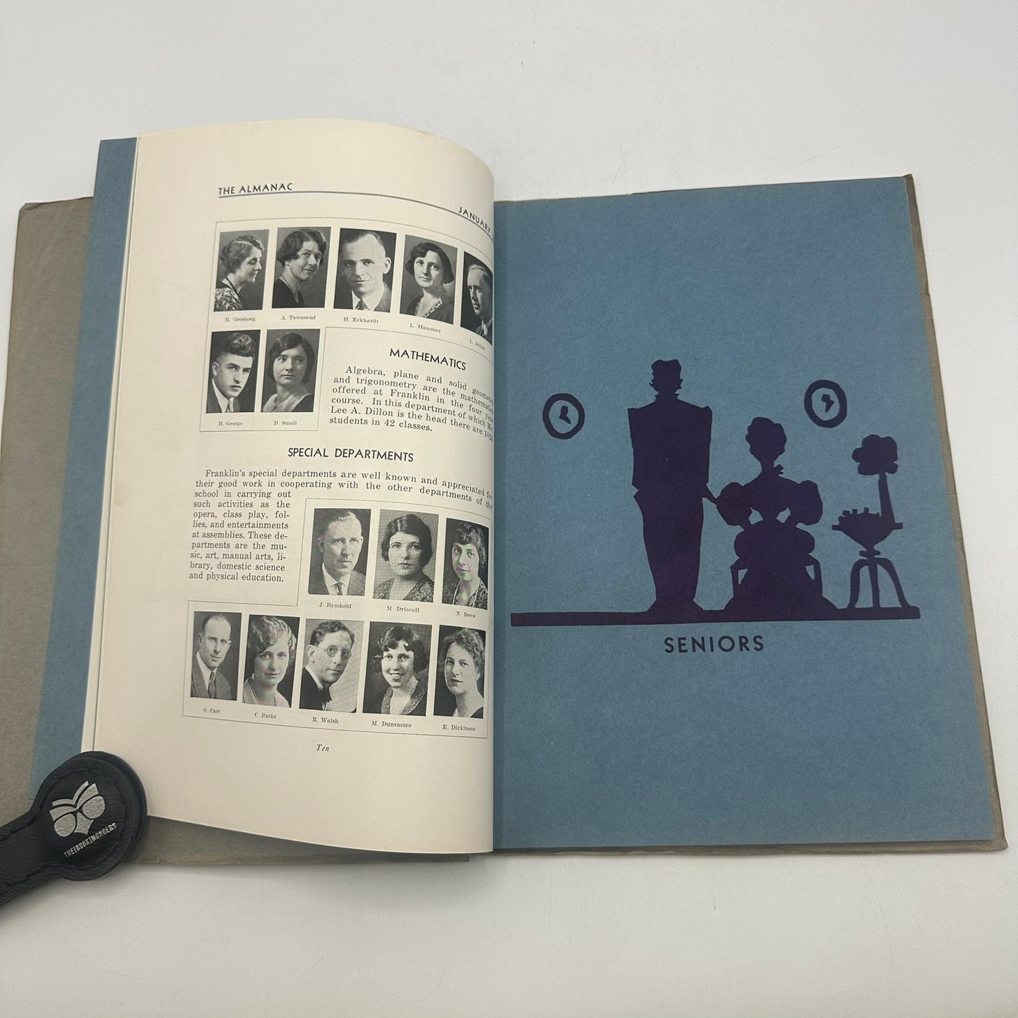 The Almanac January 1932 Franklin High Yearbook Portland OR Silhouette Edition