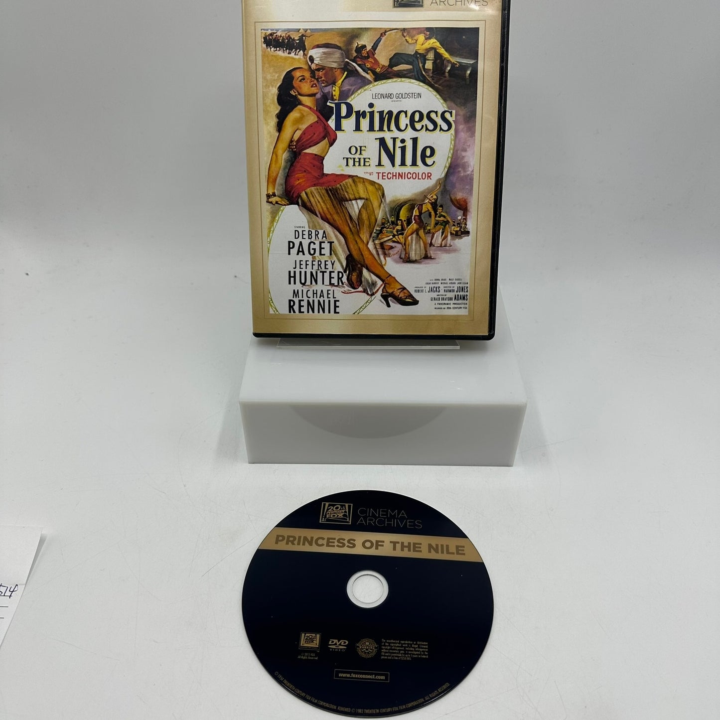 Princess of the Nile 20th Century Studios Romantic Adventure Royalty NR DVD Disc