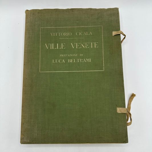 Ville Venete Vittorio Cicala Venetian Villas 112 Plates Historical Architecture