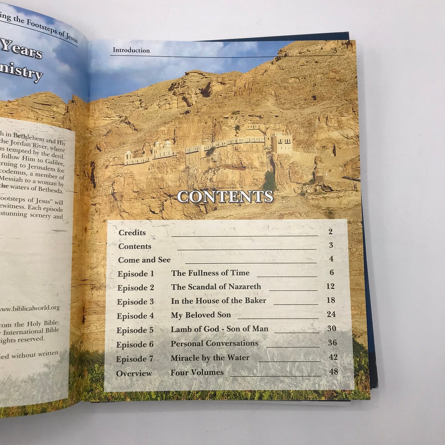 Tracing The Footsteps of Jesus Leaders Manual & Work Books 1-4 Set of Paperbacks