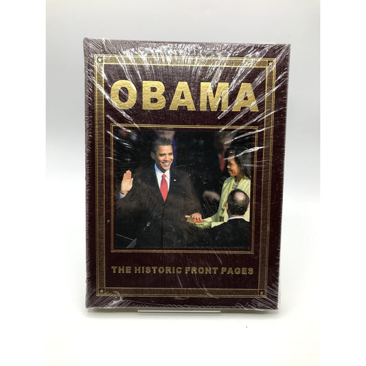 NEW Obama: The Historic Front Pages Illustrated Hardcover Book by Mark Greenberg