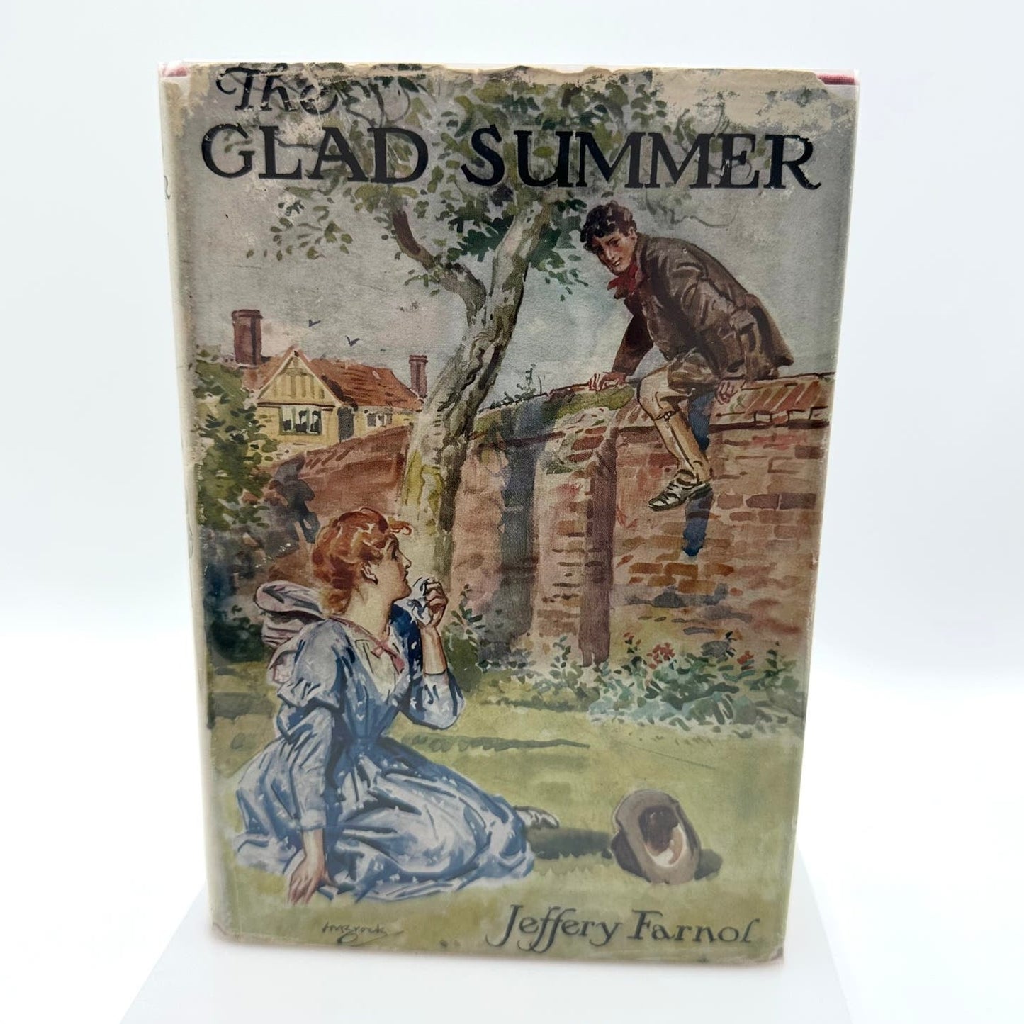 The Glad Summer By Jeffery Farnol 1951 English Hardcover Book with Dust Jacket