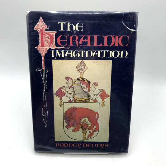 The Heraldic Imagination Rodney Dennys 1975 Hardcover History Book w/Dust Jacket