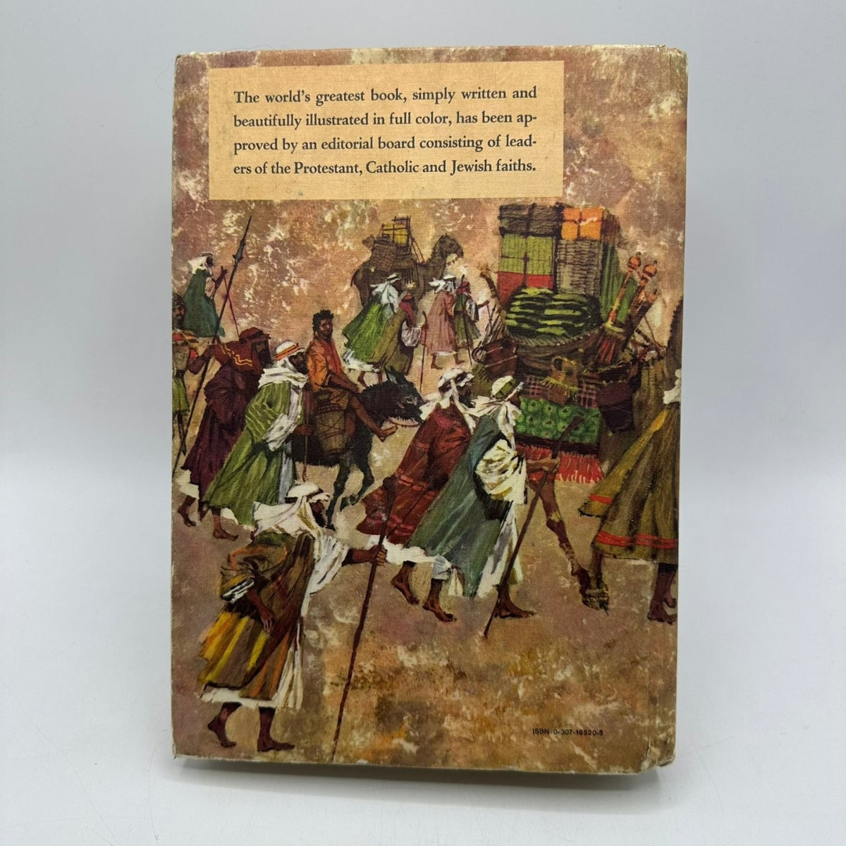 The Children's Illustrated Bible 1965 Golden Press Religion Faith Theology