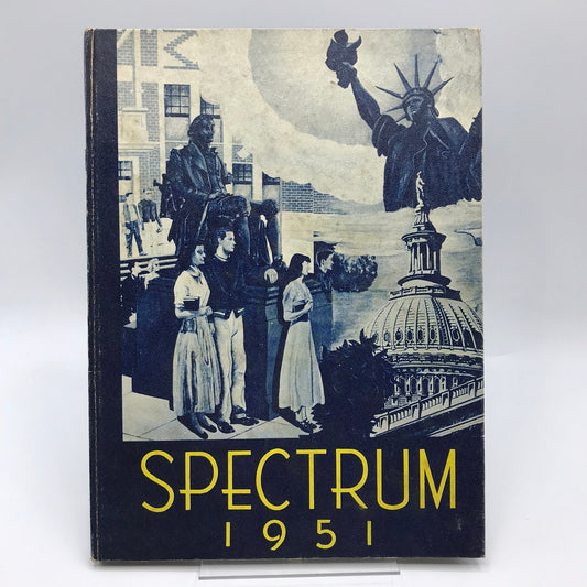 Spectrum 1951 The Story of Jefferson High School Portland Oregon Yearbook