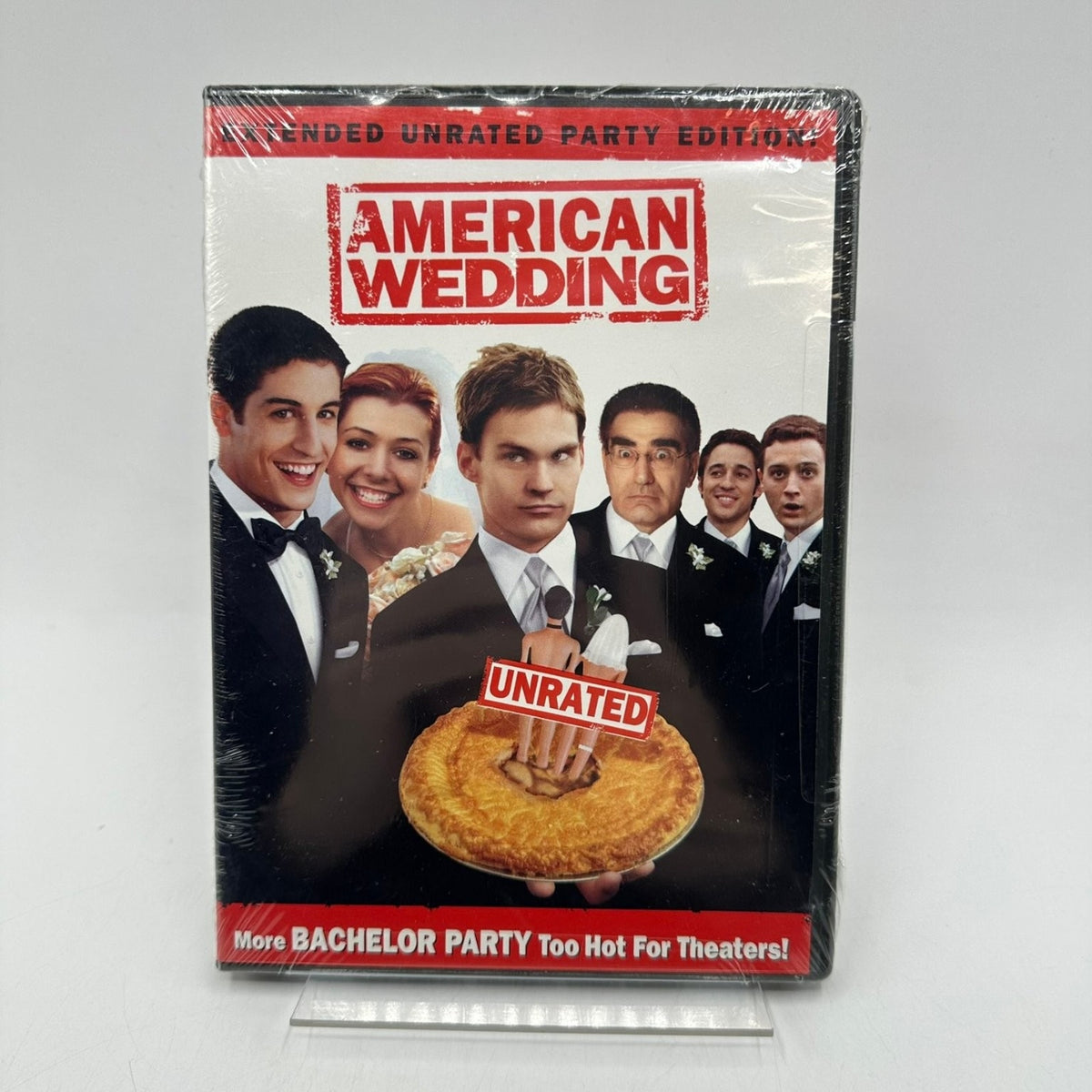 American Wedding DVD 2003 Unrated Party Edition Jason Biggs Alyson Hannigan