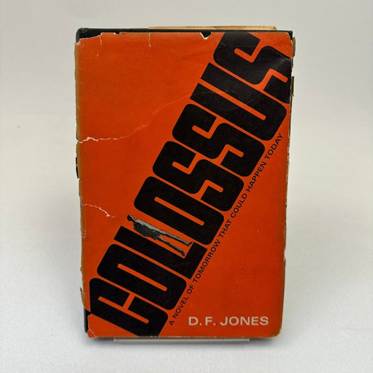 Colossus D. F. Jones 1966 First Edition Science Fiction AI Computer Science