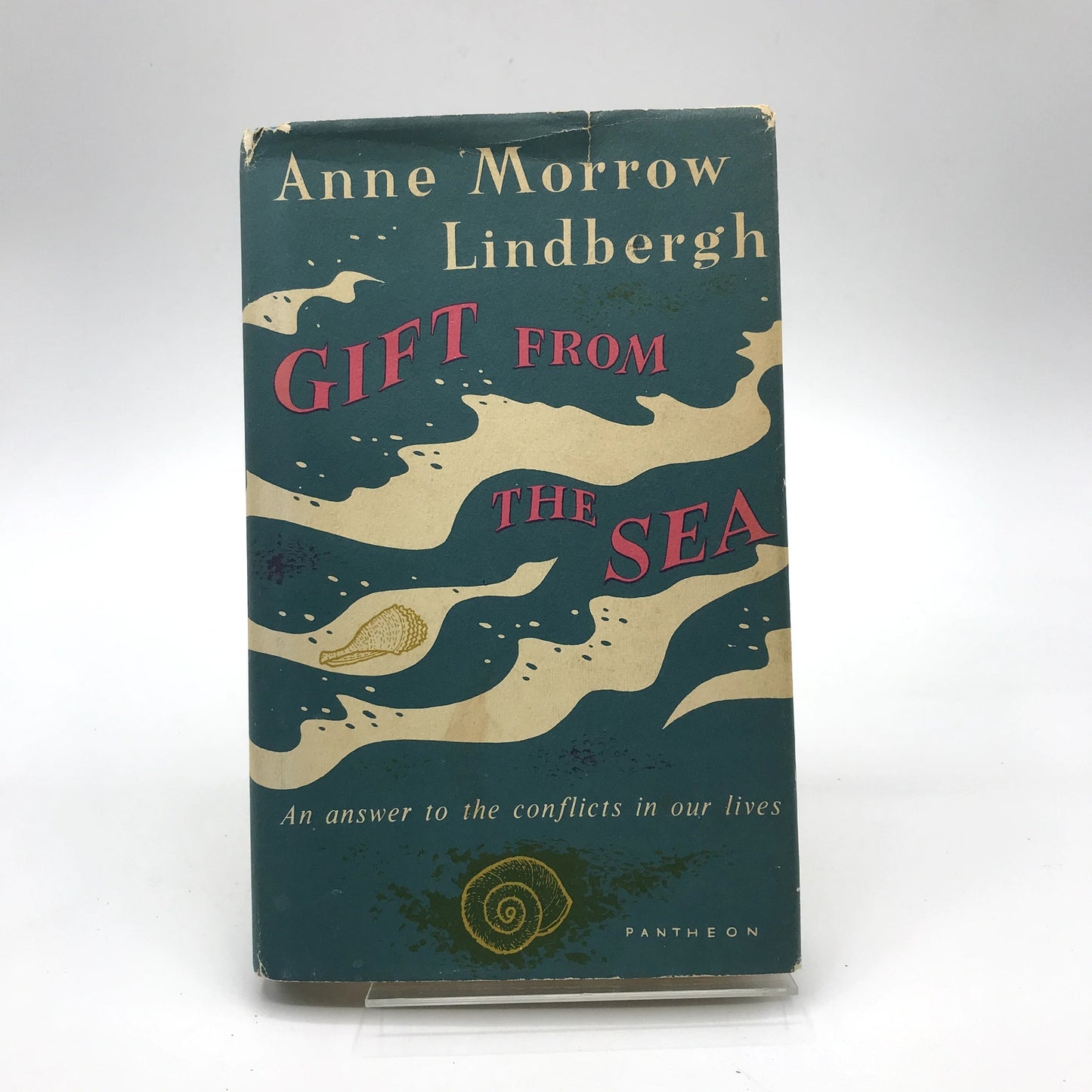 Gift From The Sea Hardcover Book Biography by Anne Morrow Lindbergh 1955