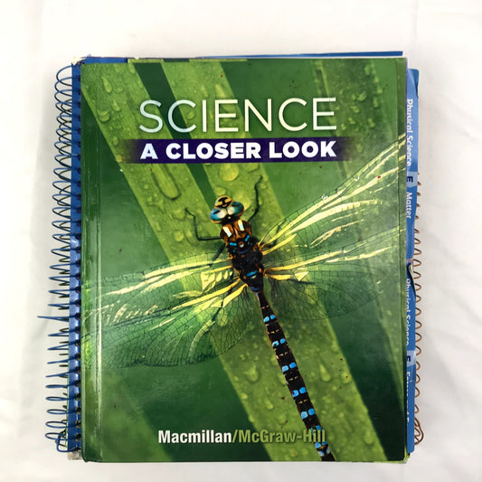 Lot of 4 Science: A Closer Look Grade 5 - 3 Teacher's & 1 Student Edition