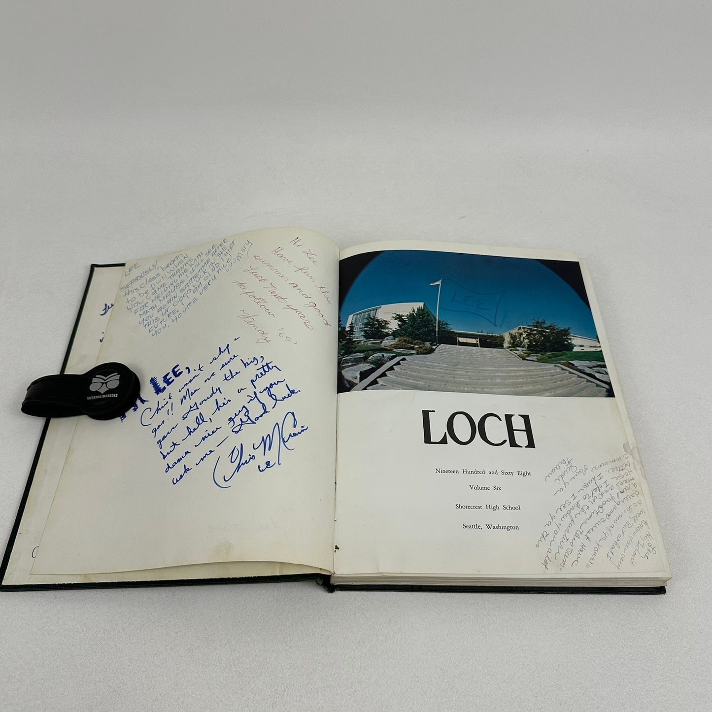 Loch 1968 Shorecrest High School Yearbook Seattle WA Local History Memorabilia