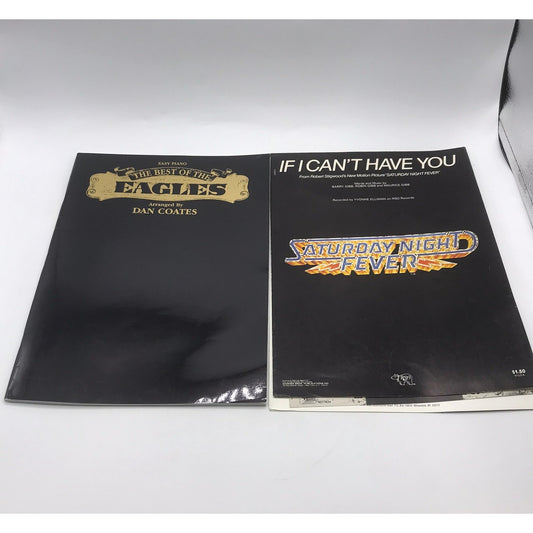 The Best of the Eagles and If I Can't Have You Saturday Night Fever Sheet Music