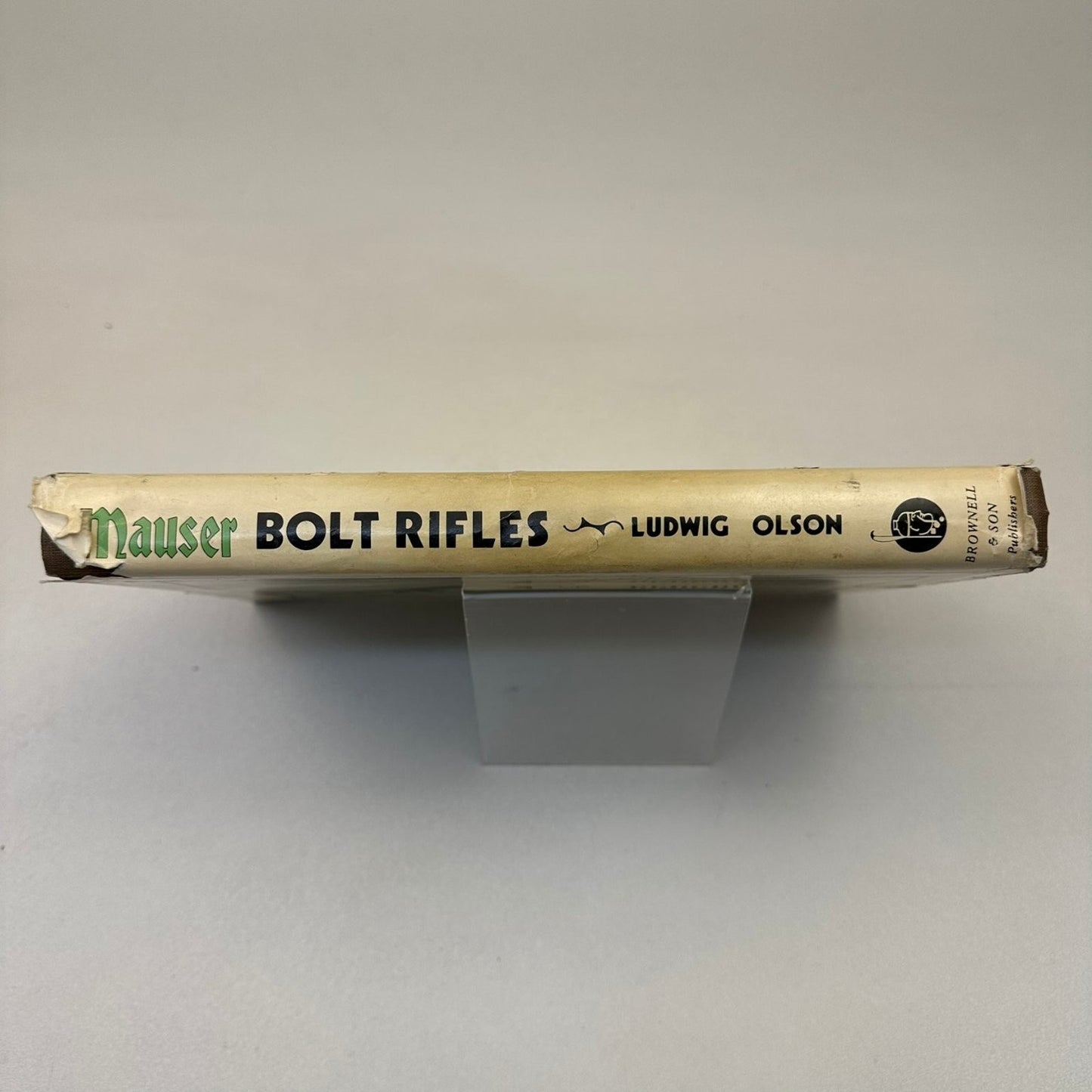 Mauser Bolt Rifles Ludwig Olson 1976 Third Edition Firearms Brownell & Son