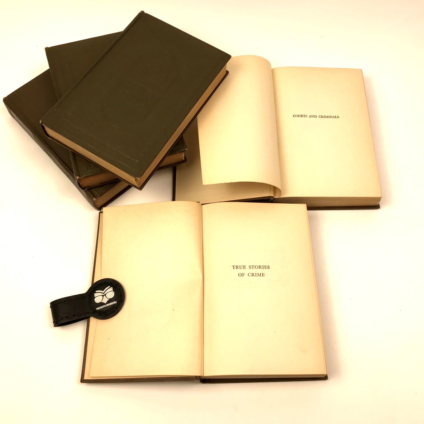 The Works of Arthur Train Lot of 5 True Crime & Legal Thriller Hardcovers 1st Ed
