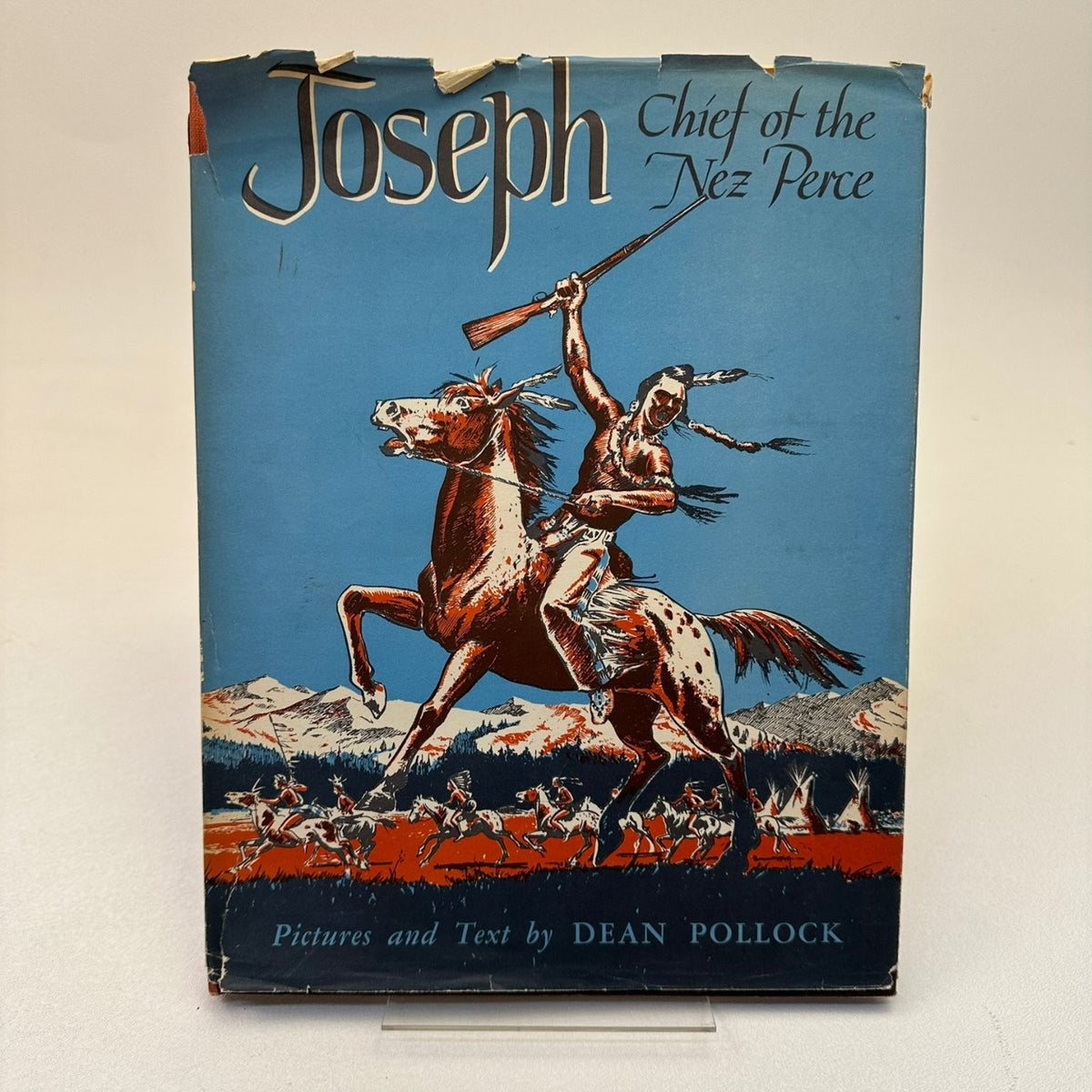 Joseph Chief of Nez Perce Dean Pollock 1950 Illustrated Binford & Mort Native