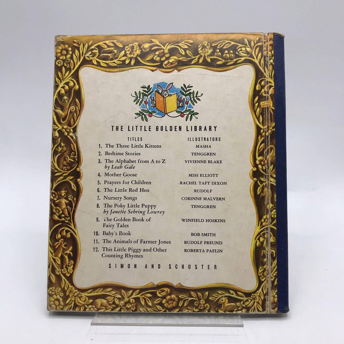 Babys Book Little Golden Book Bob Smith Children Early Learning Nursery Rhymes