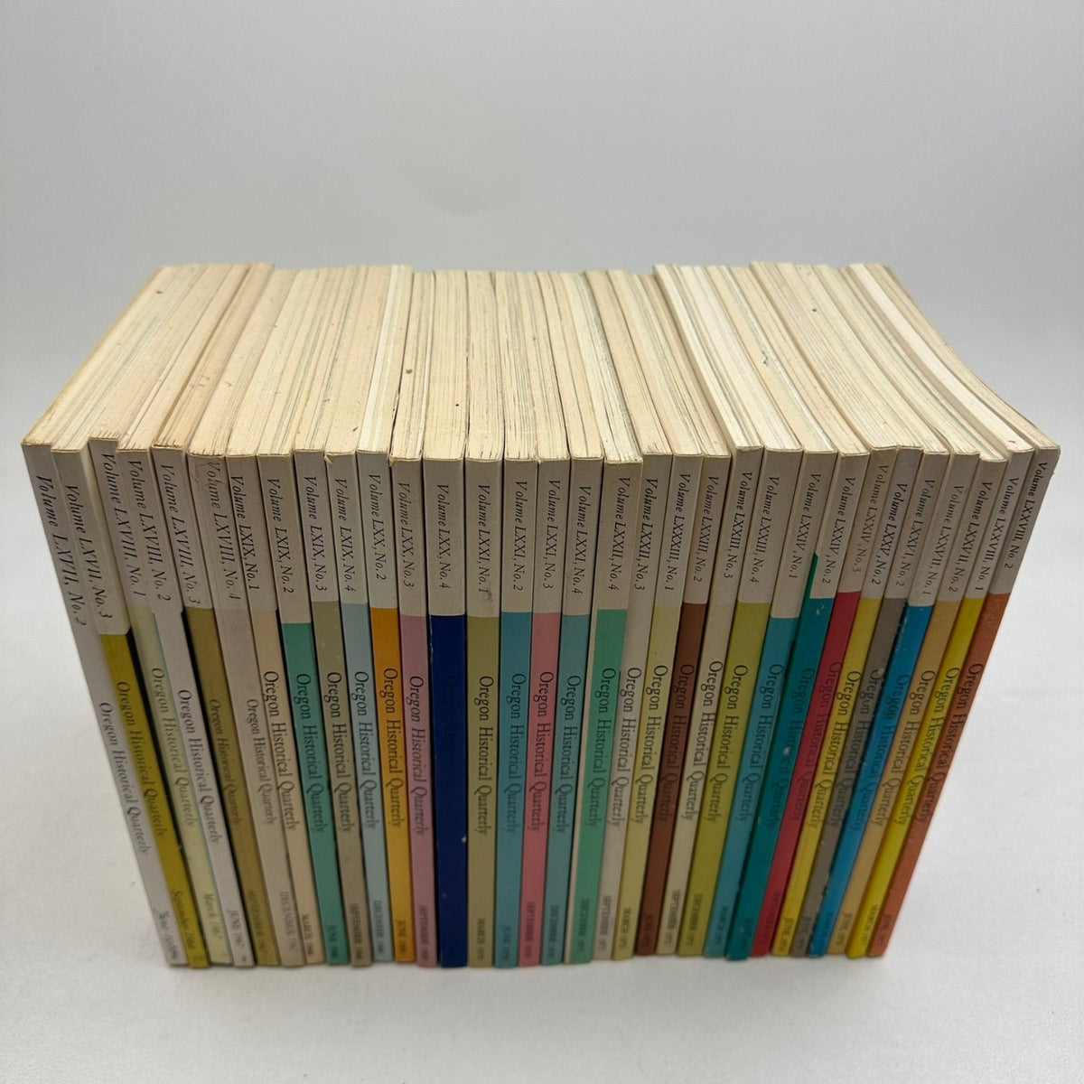 Oregon Historical Quarterly 32 Vol Set 1966-1977 History Journal Periodical