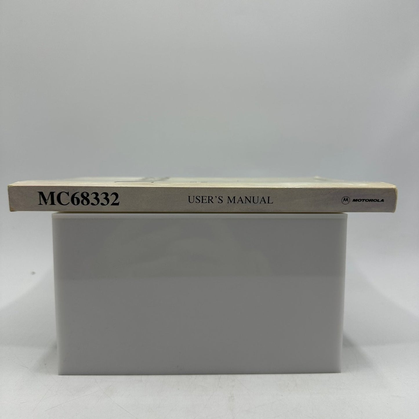 MC68332 User's Manual Motorola 1990 Microcontroller Microprocessor