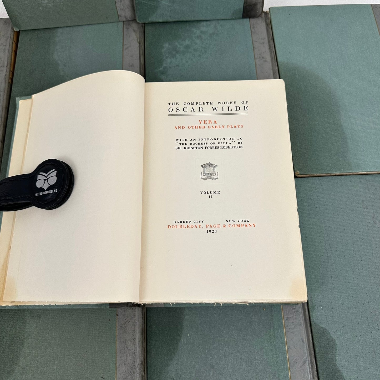 The Complete Works of Oscar Wilde 11 Volume Set Patrons Edition De Luxe 1923