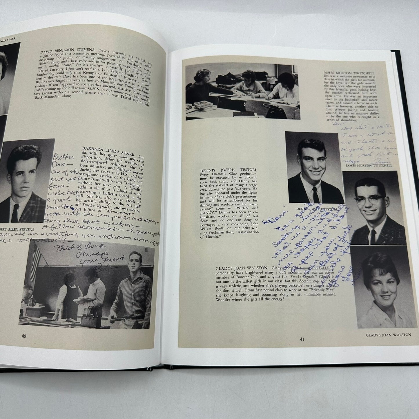 Guilford High School 1962 Menunketuck Yearbook Classmates Reprint Memorabilia