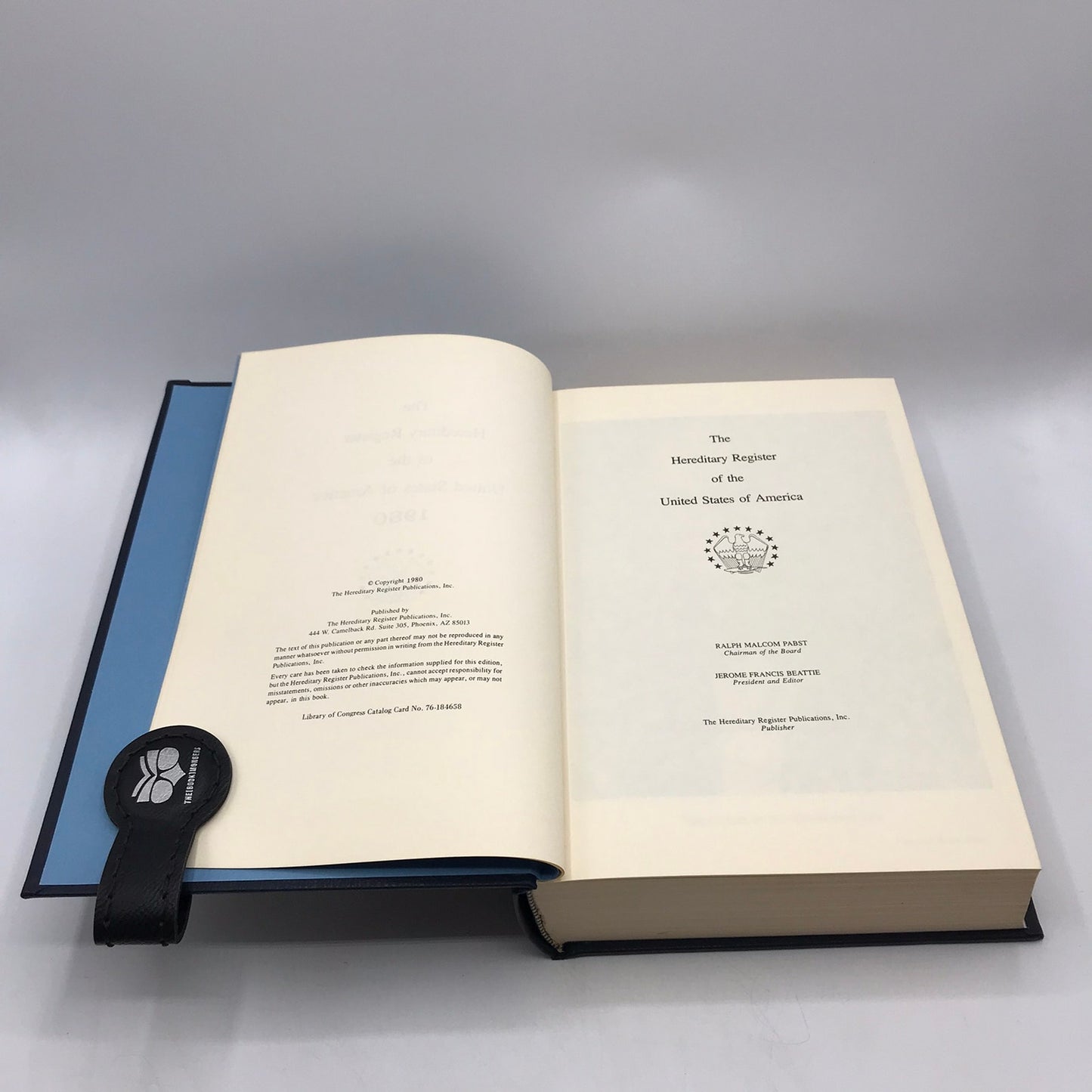 The Hereditary Register of the United States of America 1980 History Genealogy