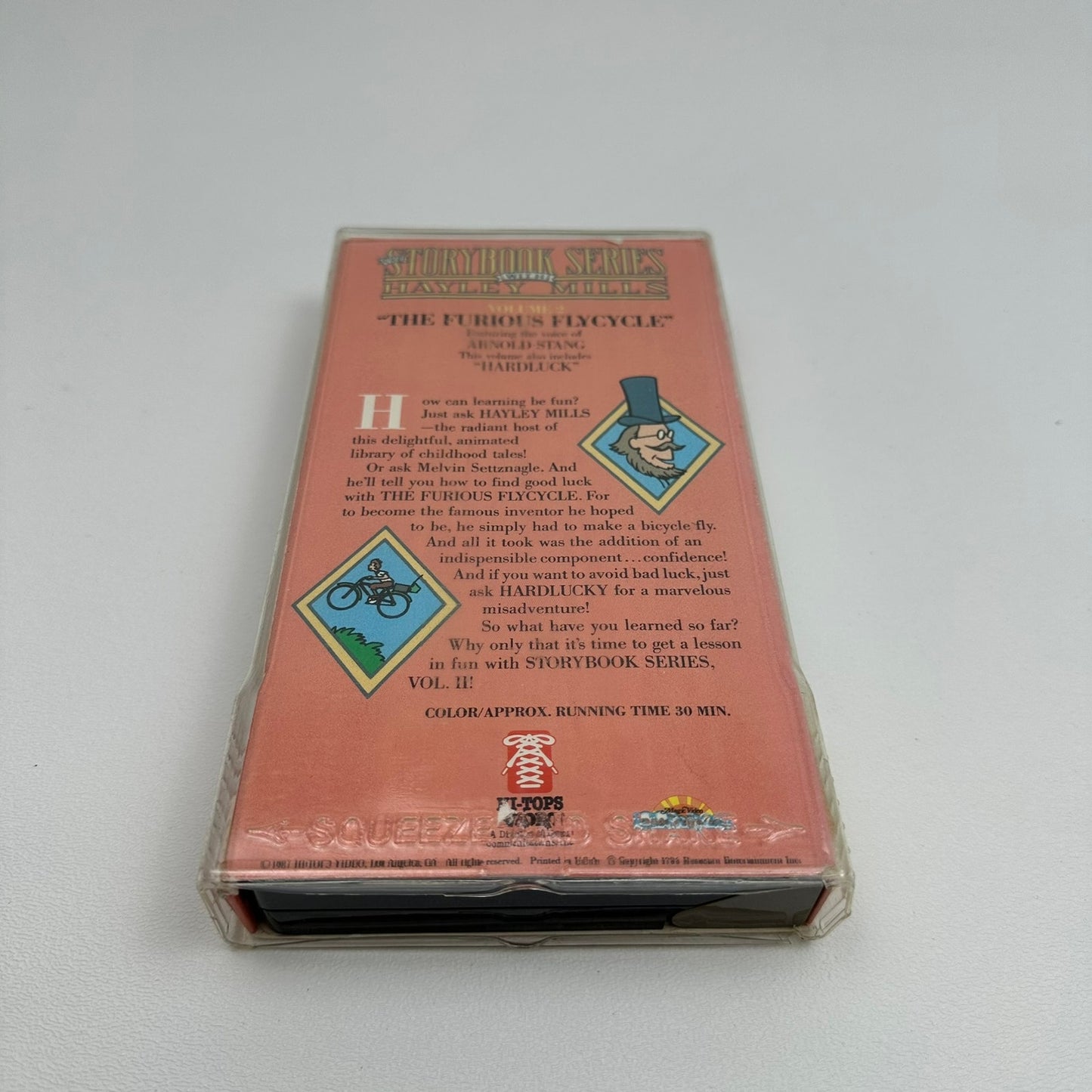 The Storybook Series with Hayley Mills Volume 2 The Furious Flycycle VHS Tape