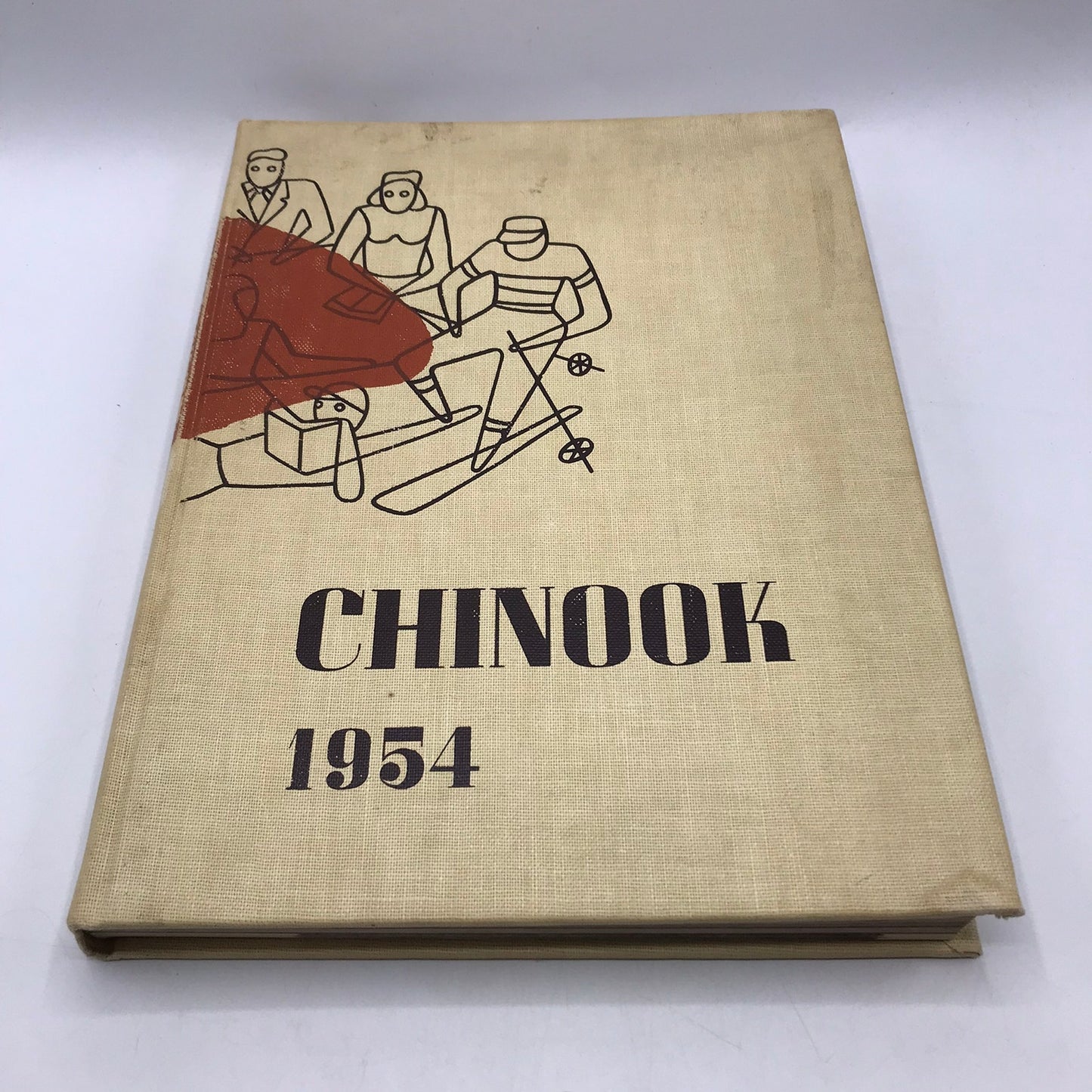 Chinook 1954 Yearbook State College of Washington Pullman Memorabilia Photograph