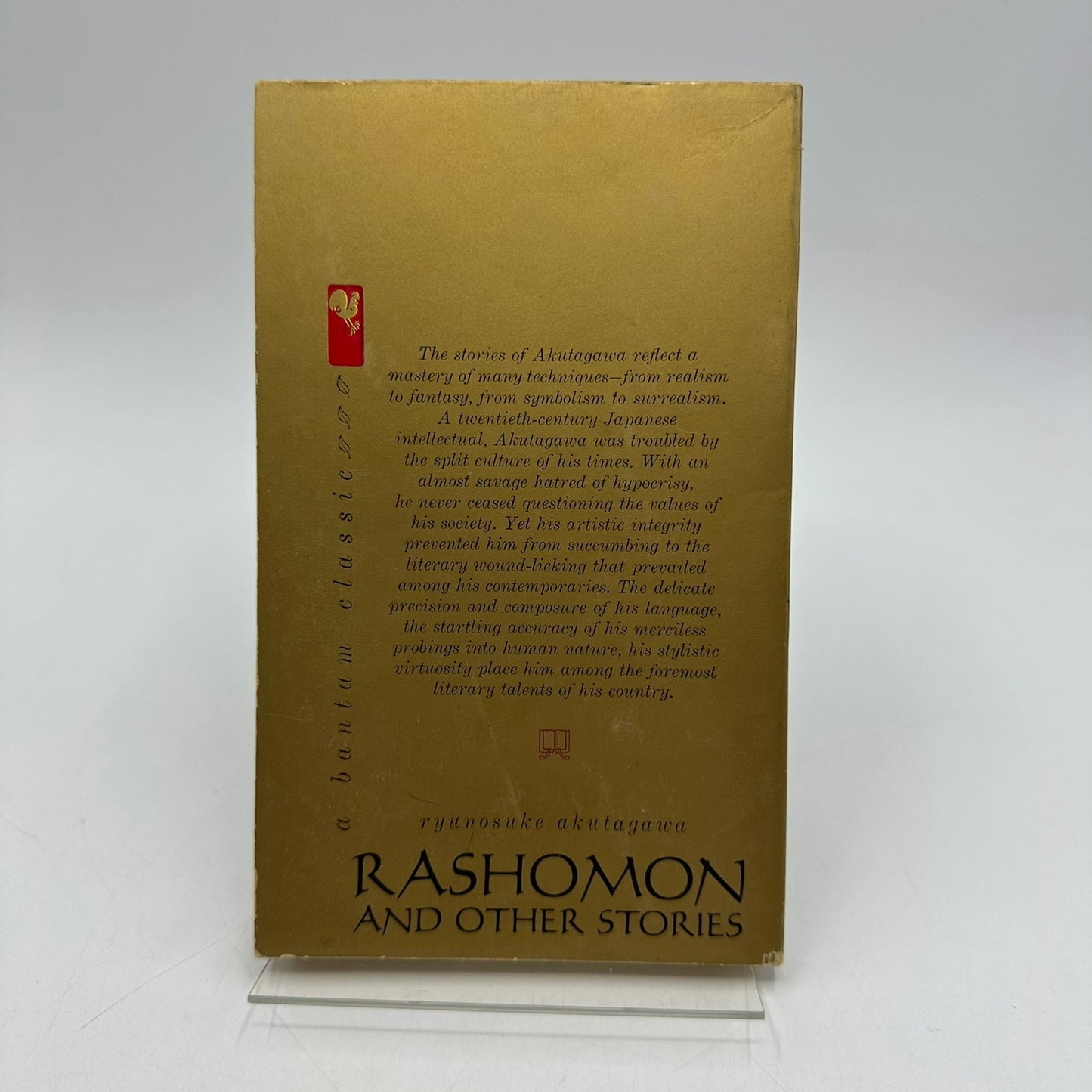 Rashomon and Other Stories Ryunosuke Akutagawa 2nd Printing Literary Fiction