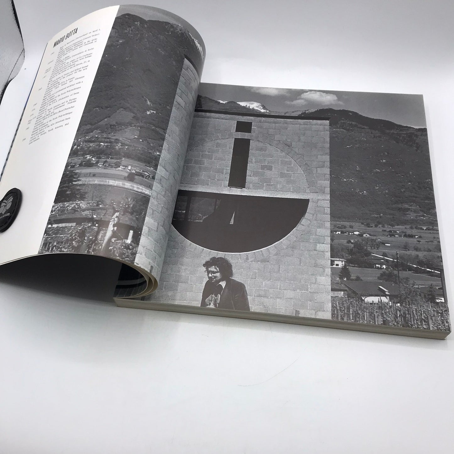 The Architecture of Mario Botta Illustrated Paperback Book by Mirko Zardini 1985