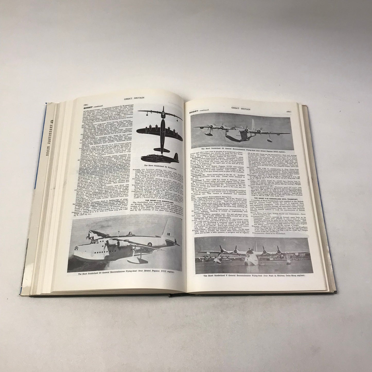 Janes All The Worlds Aircraft 1945-6 and 1985-86 Aviation Military History War