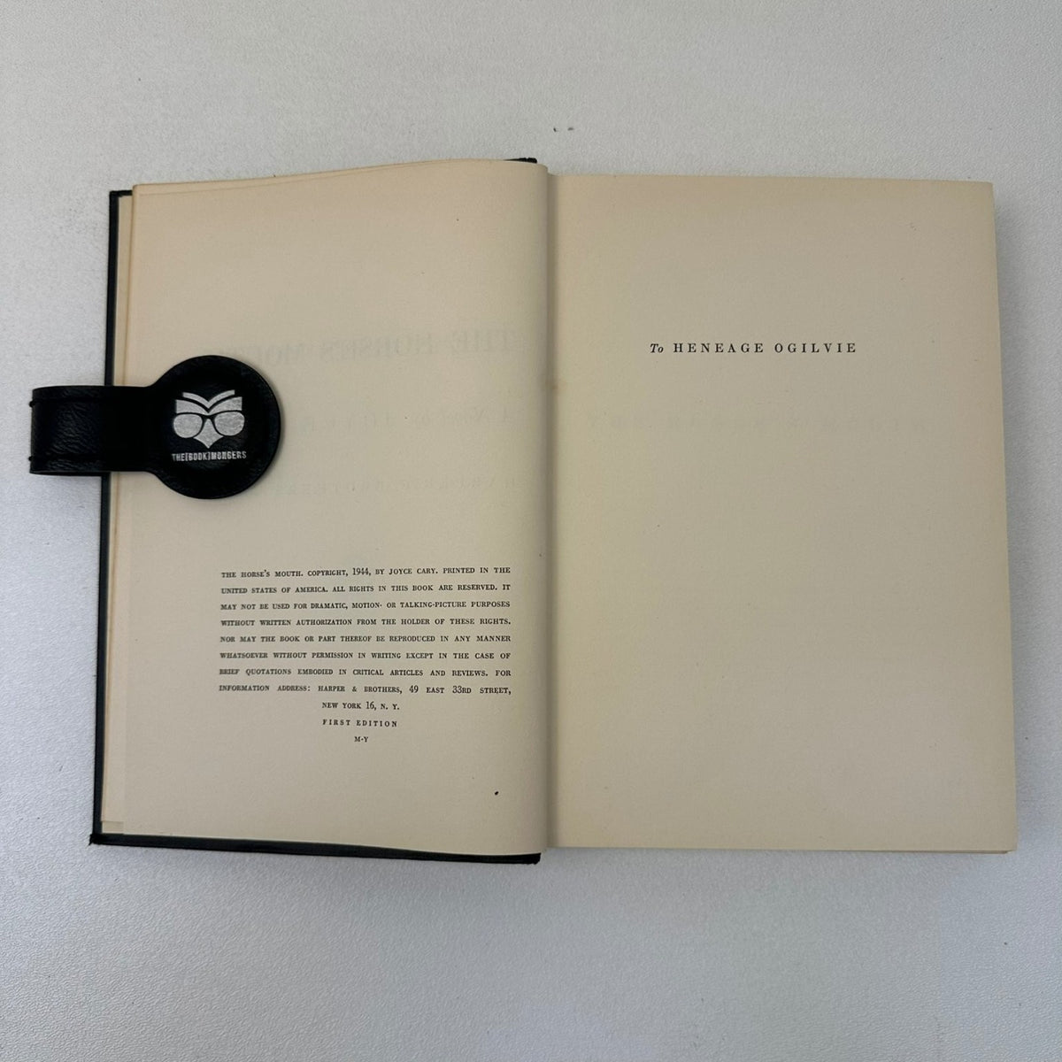 The Horse's Mouth Joyce Cary 1944 First Edition Novel Harper & Brothers