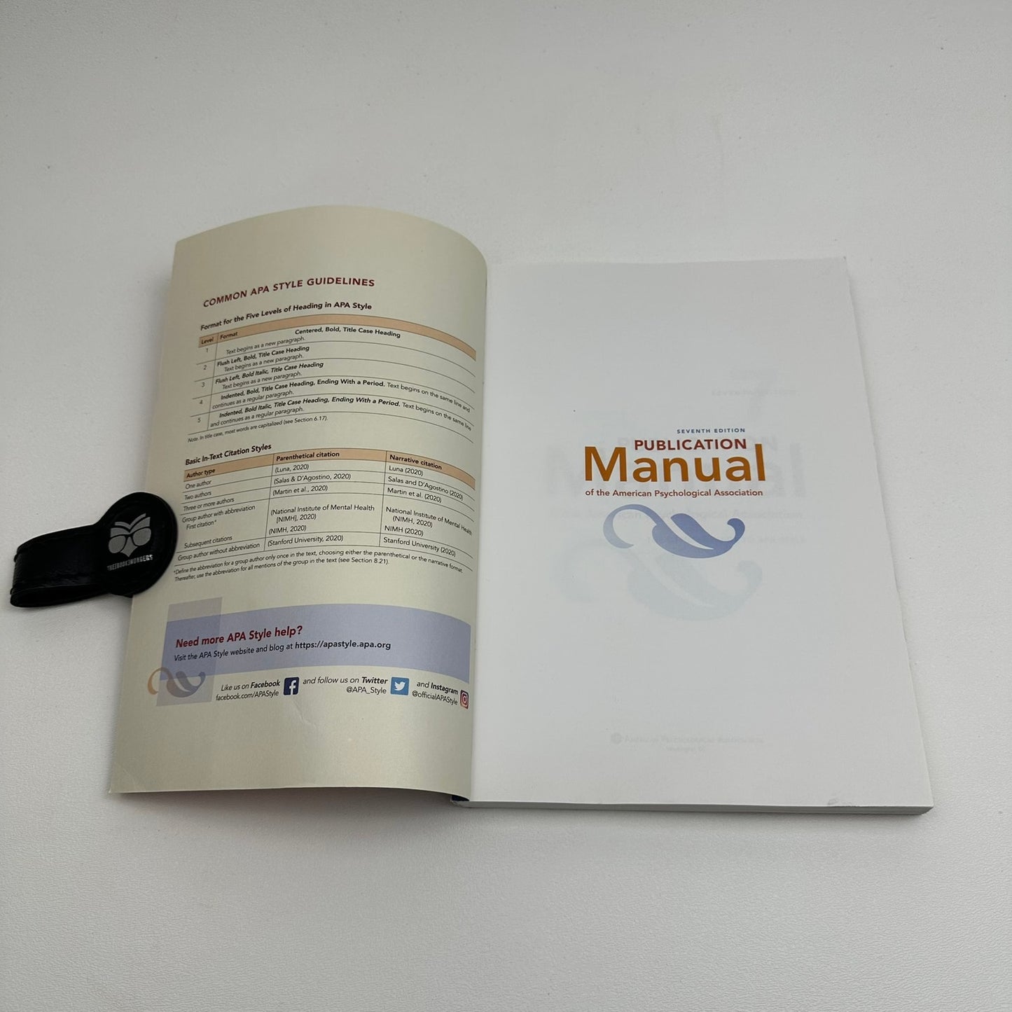 Publication Manual of American Psychological Association 7th Edition APA Style