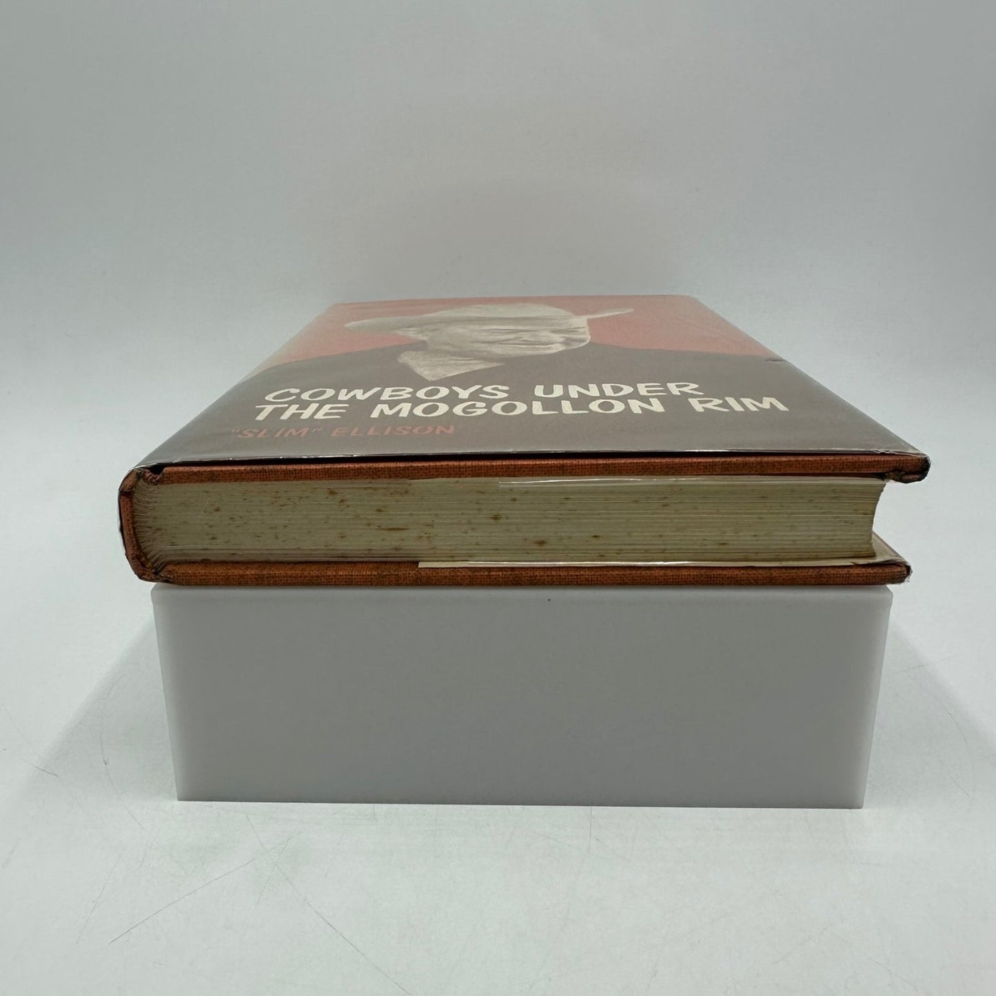 Cowboys Under The Mogollon Rim Glenn R "Slim" Ellison 1968 Illustrated Arizona