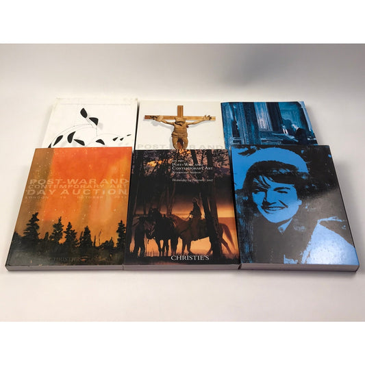 Christies Art Auction Catalogs Lot of 6 Warhol Mitchell Motherwell Contemporary