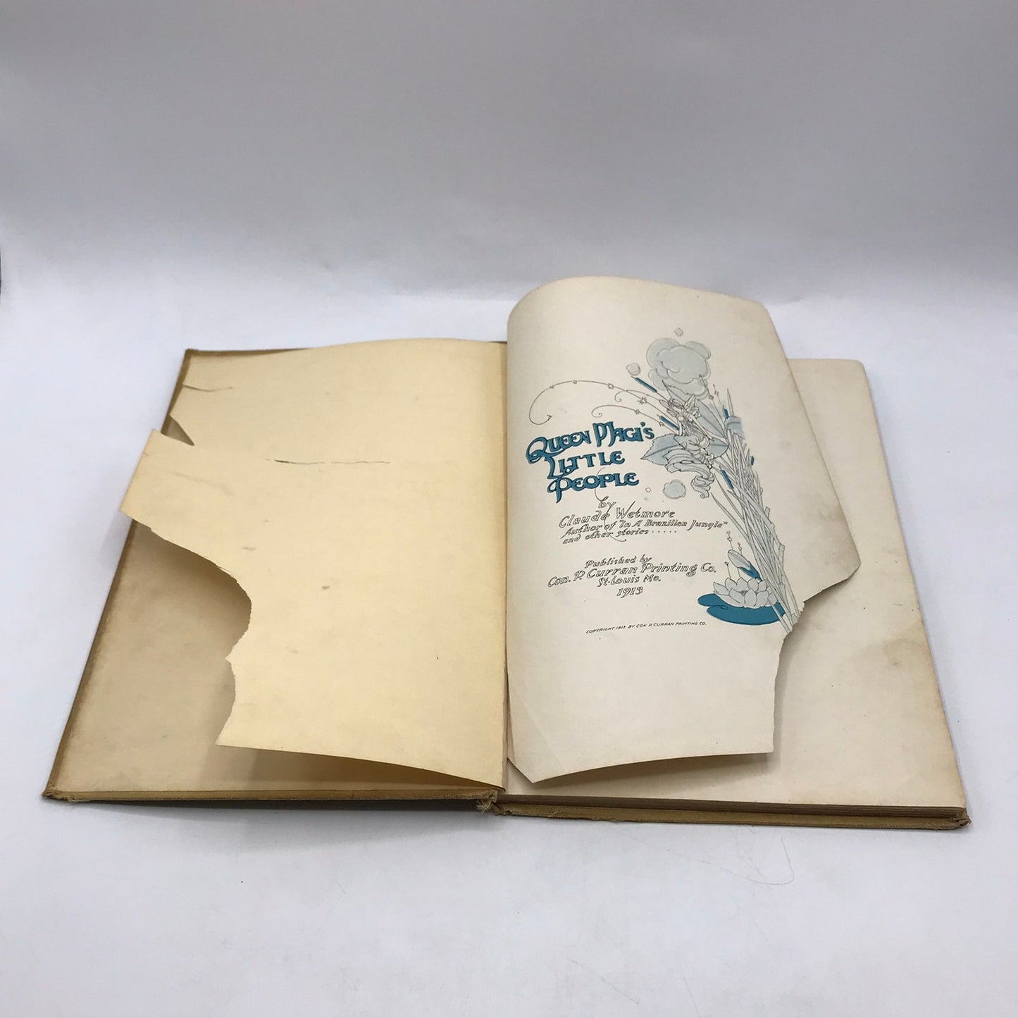 Queen Magis Little People Claude Wetmore Fantasy Adventure Fairy Tale Bedtime