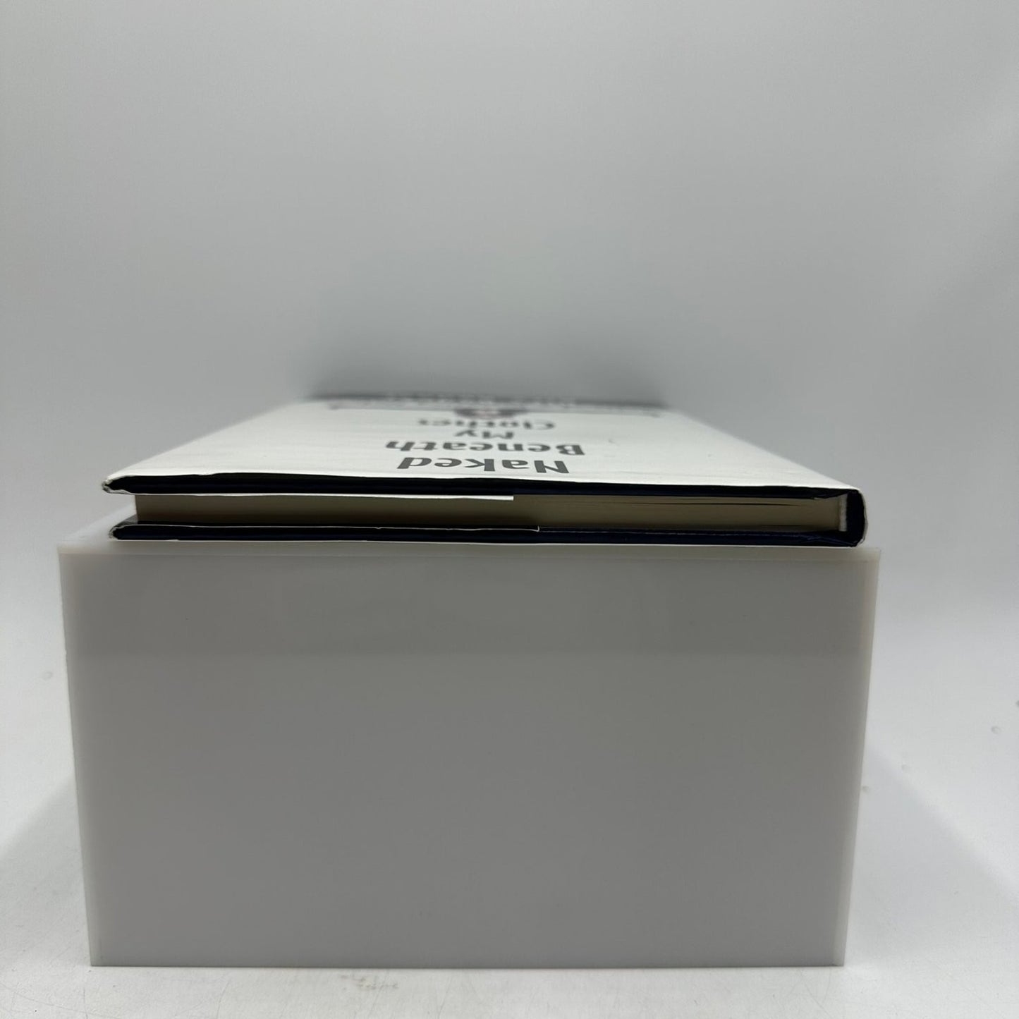 Naked Beneath My Clothes Rita Rudner 2001 Signed Inscribed Memoir 1st Books