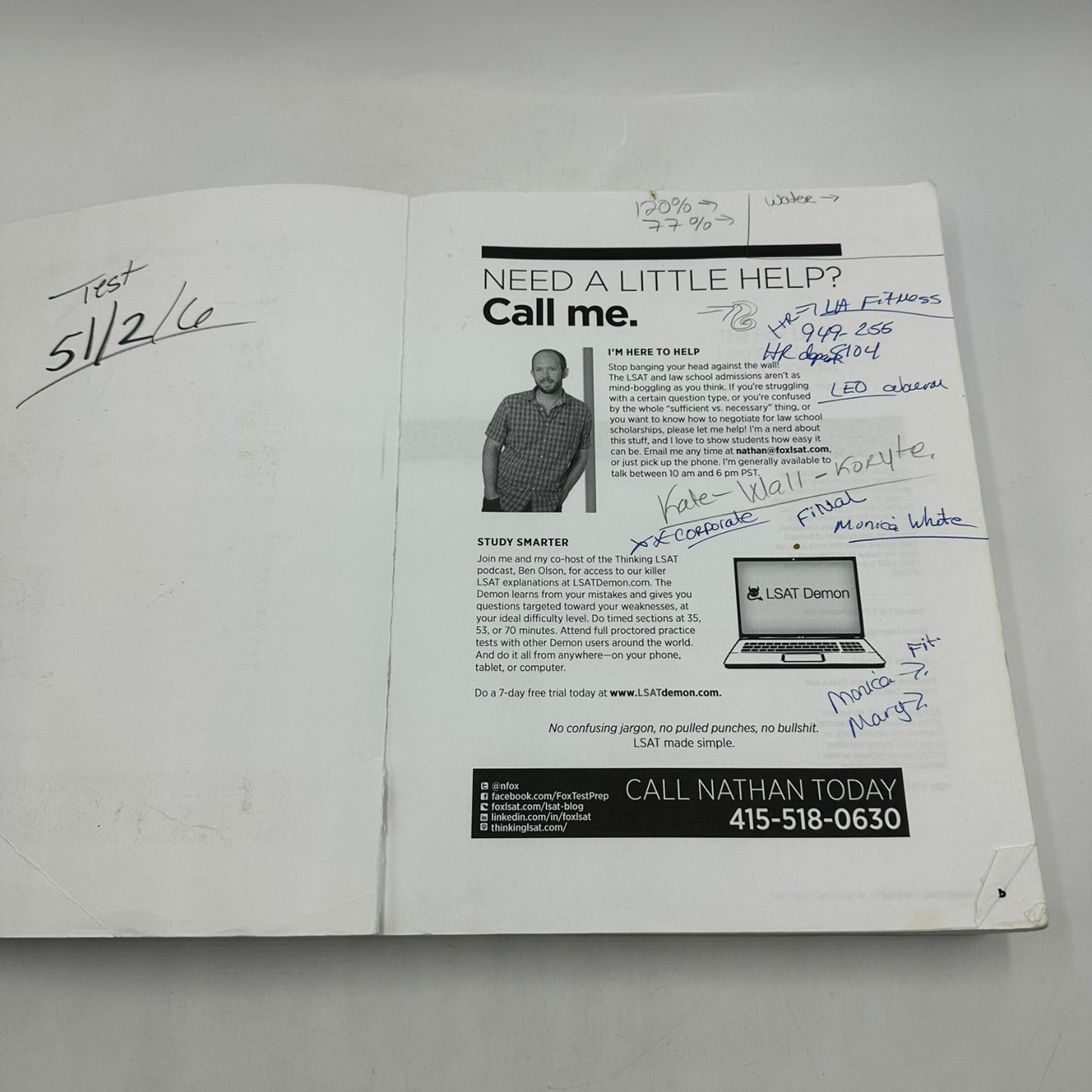 Fox LSAT Logical Reasoning Encyclopedia Nathan Fox 2019 LSAT Prep Study Guide