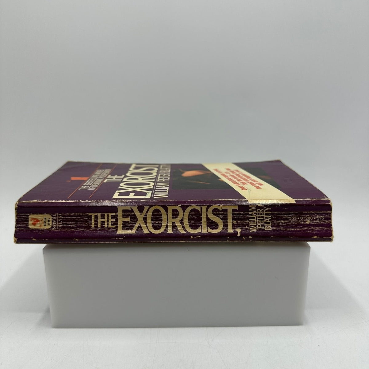 The Exorcist William Peter Blatty 1974 Bantam Paperback Horror Fiction
