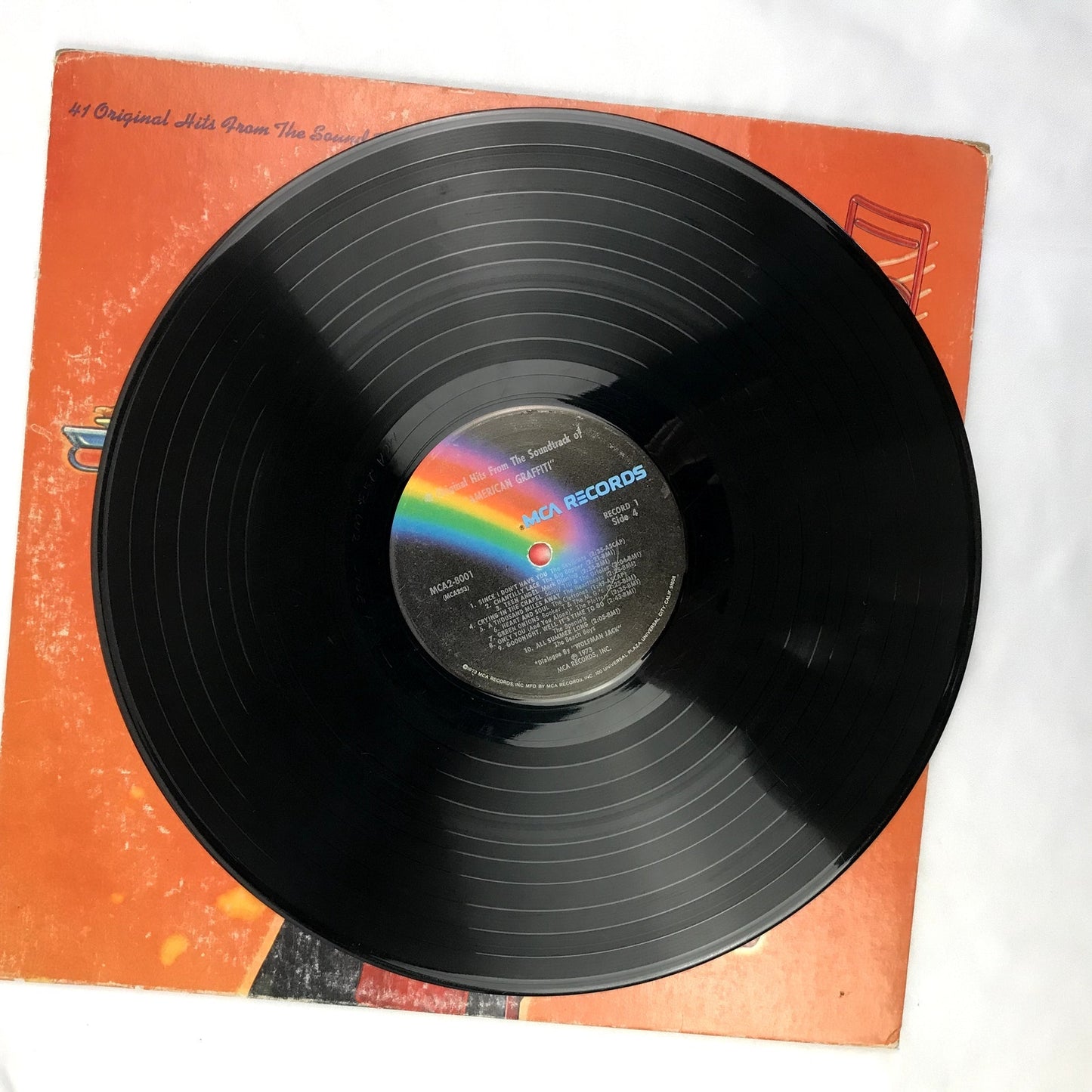 American Graffiti 41 Original Hits from the Soundtrack Double LP Vinyl 1973