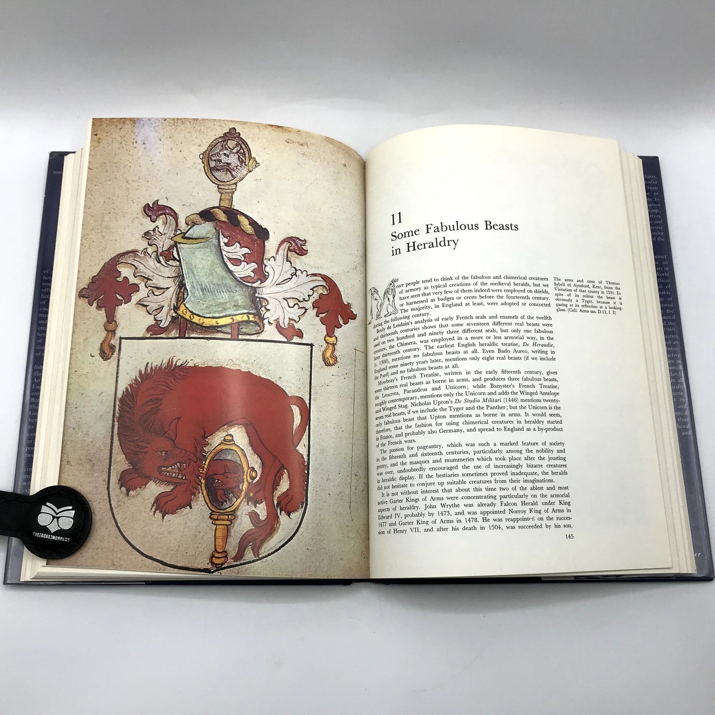 The Heraldic Imagination Rodney Dennys 1975 Hardcover History Book w/Dust Jacket