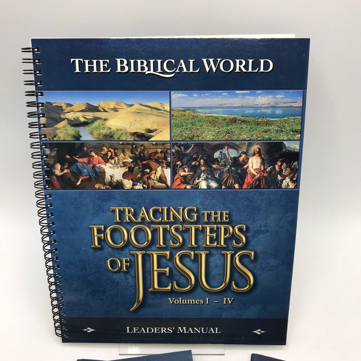Tracing The Footsteps of Jesus Leaders Manual & Work Books 1-4 Set of Paperbacks
