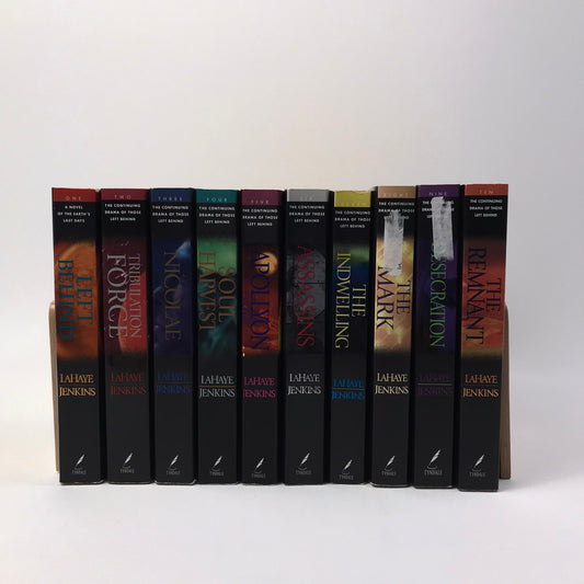 Left Behind Series 1-10 Tim Lahaye Jerry B Jenkins Apocalyptic Dystopian Drama
